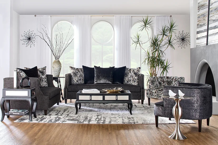 S17500 Simone Ash Sofa & Loveseat Set