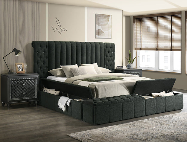 DANBURY CHARCOAL BED