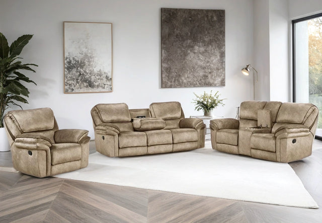 Perry - 3pc OVERSIZED Reclining Set