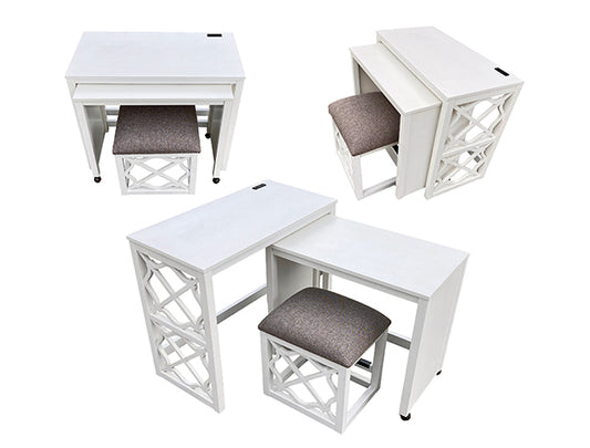 4949 EMMA NESTING DESK WHITE